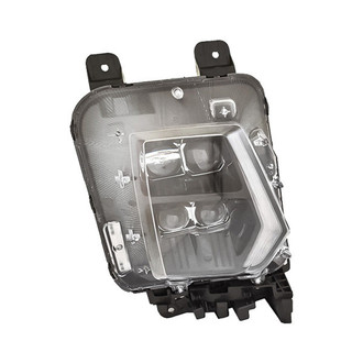 Replacement - Passenger Side Headlight (CAPA Certified)