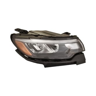 Replacement - Passenger Side Headlight (CAPA Certified)