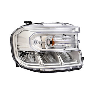Replacement - Passenger Side Headlight (CAPA Certified)