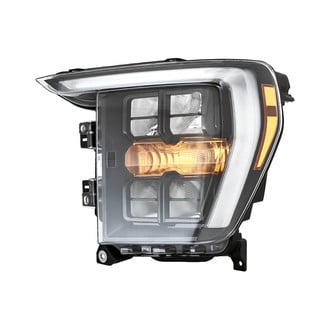 Replacement - Driver Side Headlight (CAPA Certified)