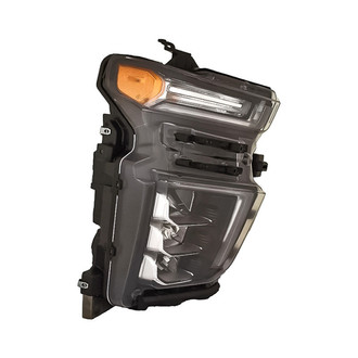 Replacement - Passenger Side Headlight (CAPA Certified)