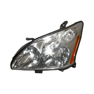 Replacement - Driver Side Headlight Lens and Housing (Standard Line)