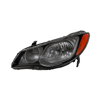 Replacement - Driver Side Headlight Lens and Housing (Standard Line)