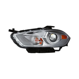 Replacement - Driver Side Headlight Lens and Housing (CAPA Certified)