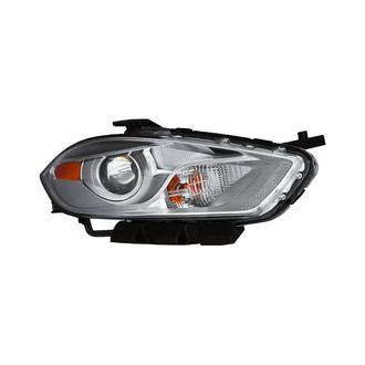 Replacement - Passenger Side Headlight Lens and Housing (CAPA Certified)