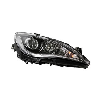 Replacement - Passenger Side Headlight Lens and Housing (CAPA Certified)