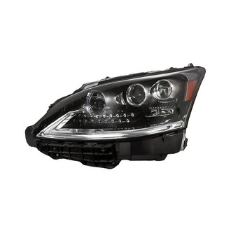 Replacement - Driver Side Headlight Lens and Housing (Standard Line)