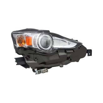 Replacement - Passenger Side Headlight (CAPA Certified)