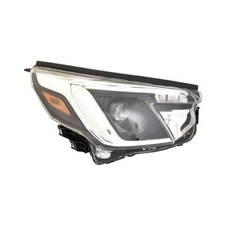 Replacement - Passenger Side Headlight (CAPA Certified)