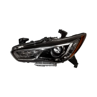 Replacement - Driver Side Headlight (CAPA Certified)