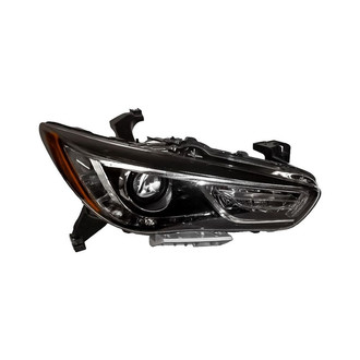 Replacement - Passenger Side Headlight (CAPA Certified)