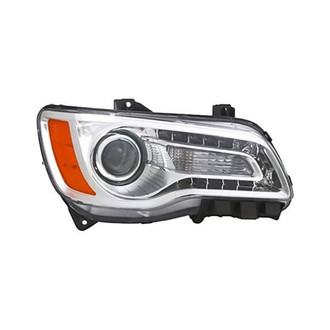 Replacement - Passenger Side Headlight (CAPA Certified)