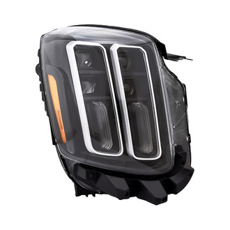 Replacement - Passenger Side Headlight (CAPA Certified)
