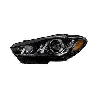 Replacement - Driver Side Headlight Lens and Housing (Standard Line)
