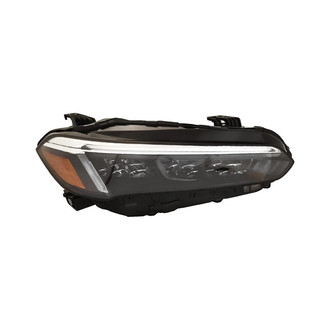 Replacement - Passenger Side Headlight (CAPA Certified)