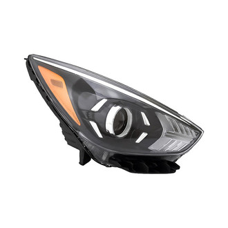 Replacement - Passenger Side Headlight (CAPA Certified)