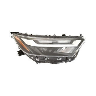 Replacement - Passenger Side Headlight (CAPA Certified)