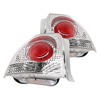Replacement - Driver and Passenger Side Chrome Euro Tail Lights