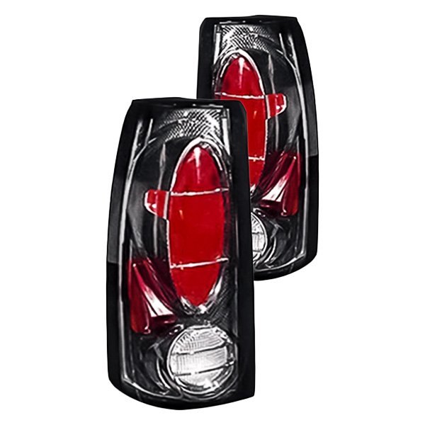 Replacement - Carbon Fiber/Red Euro Tail Lights