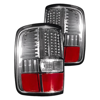 Replacement - Driver and Passenger Side Gunmetal LED Tail Lights