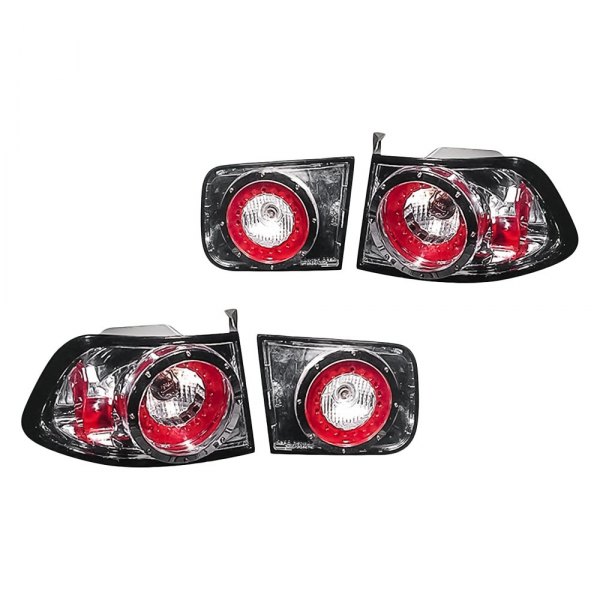 Replacement - Chrome Euro LED Tail Lights