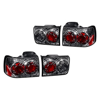 Replacement - Driver and Passenger Side Chrome Euro Tail Lights