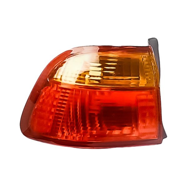 Replacement - Driver Side Outer Tail Light Lens and Housing, Honda Civic