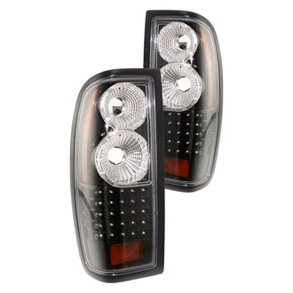 Replacement - Driver and Passenger Side Black LED Tail Lights