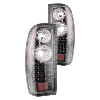Replacement - Driver and Passenger Side Carbon Fiber LED Tail Lights