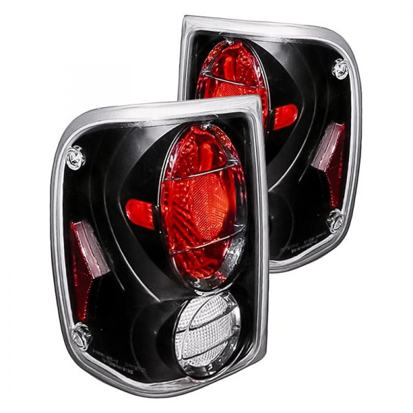 Replacement - Black/Red Euro Tail Lights