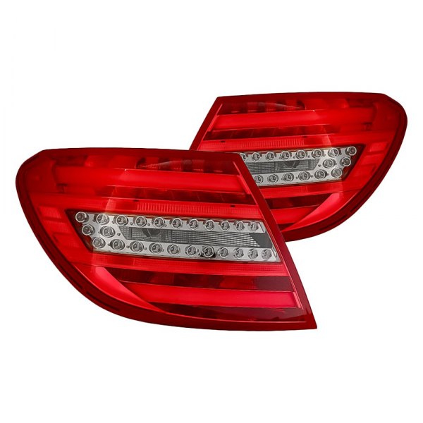 Replacement - Black Red/Smoke LED Tail Lights
