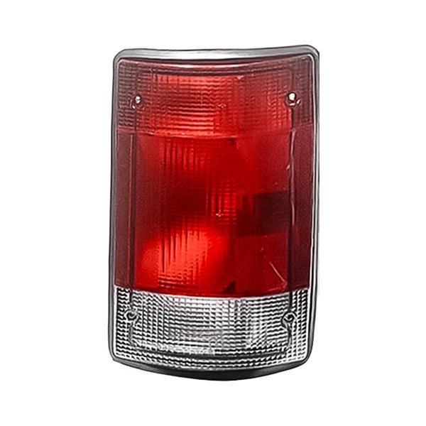 Replacement - Passenger Side Tail Light Lens and Housing, Ford E-series