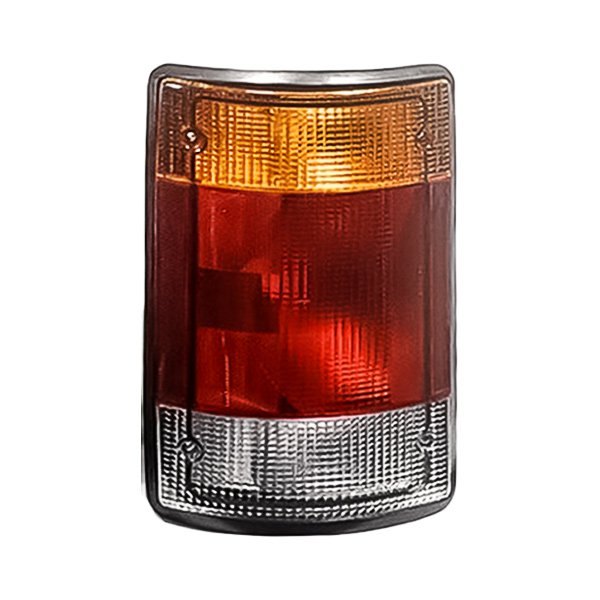 Replacement - Driver Side Tail Light Lens and Housing, Ford E-series