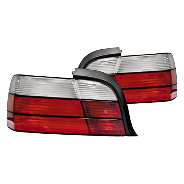 Replacement - Chrome/Red Altezza Euro Tail Lights
