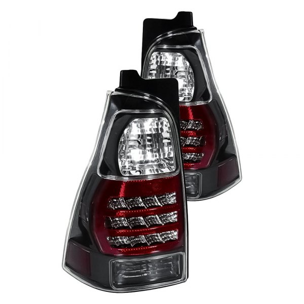 Replacement - Black LED Tail Lights, Toyota 4Runner