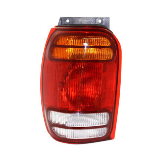 Replacement - Driver Side Driver Side Tail Light Lens and Housing (CAPA Certified)