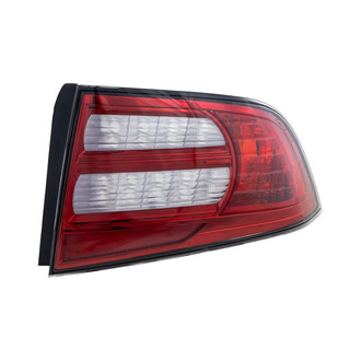 Replacement - Passenger Side Passenger Side Tail Light Lens and Housing (CAPA Certified)