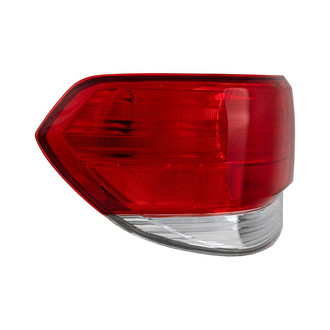 Replacement - Driver Side Driver Side Outer Tail Light Lens and Housing (Standard Line)