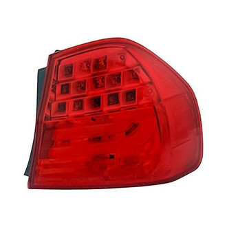 Replacement - Passenger Side Passenger Side Outer Tail Light Lens and Housing (CAPA Certified)