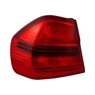 Replacement - Driver Side Driver Side Outer Tail Light Lens and Housing (CAPA Certified)