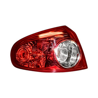 Replacement - Driver Side Driver Side Outer Tail Light Lens and Housing (Standard Line)