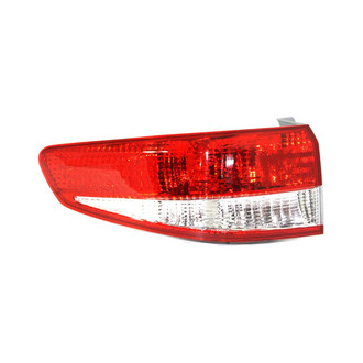 Replacement - Driver Side Driver Side Outer Tail Light Lens and Housing (CAPA Certified)