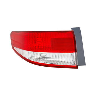 Replacement - Driver Side Driver Side Outer Tail Light Lens and Housing (Standard Line)