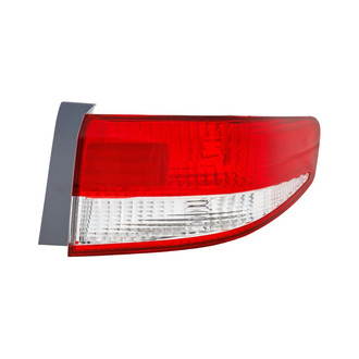 Replacement - Passenger Side Passenger Side Outer Tail Light Lens and Housing (Standard Line)