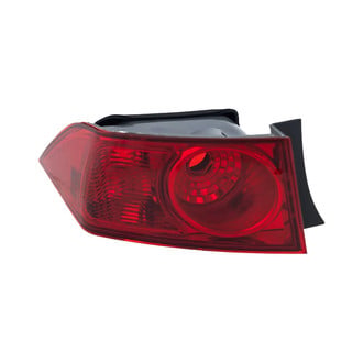 Replacement - Driver Side Driver Side Outer Tail Light Lens and Housing (Standard Line)
