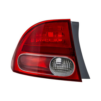 Replacement - Driver Side Driver Side Outer Tail Light Lens and Housing (Standard Line)