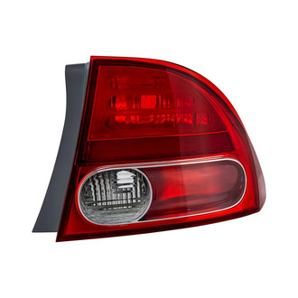 Replacement - Passenger Side Passenger Side Outer Tail Light Lens and Housing (Standard Line)