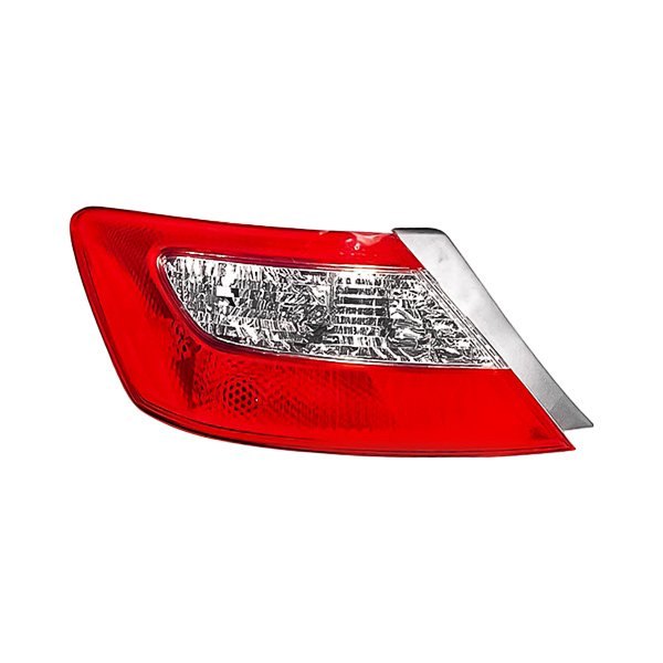 Replacement - Driver Side Tail Light Lens and Housing, Honda Civic