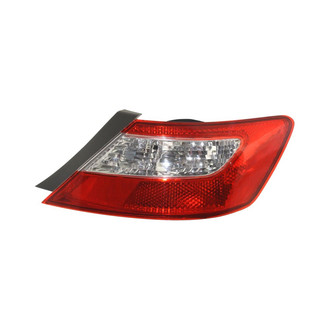 Replacement - Passenger Side Passenger Side Tail Light Lens and Housing (CAPA Certified)