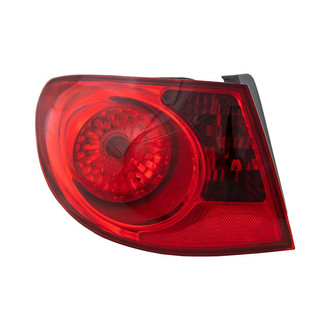 Replacement - Driver Side Driver Side Outer Tail Light (Standard Line)